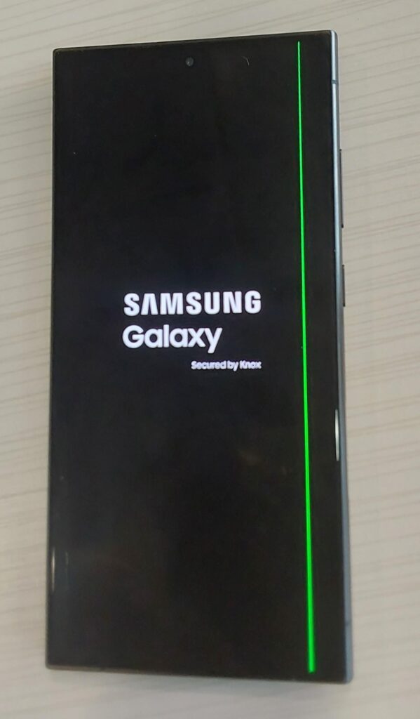 Green Line Screen Issue